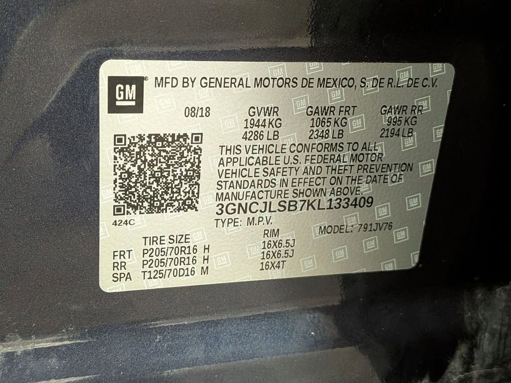 2019 Chevrolet Trax LT