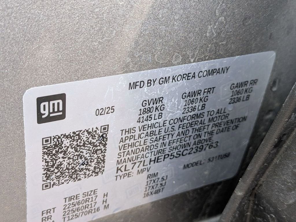 2025 Chevrolet Trax LT