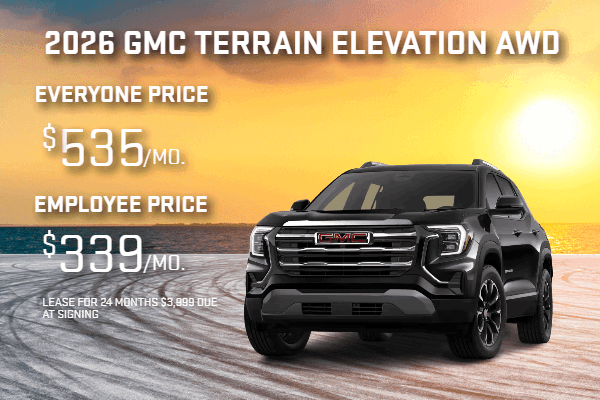 2026 GMC Terrain Elevation AWD