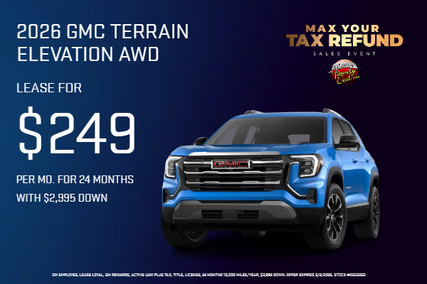 2026 GMC Terrain Elevation