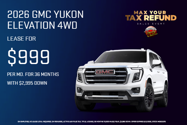 2026 GMC Yukon 4WD Elevation