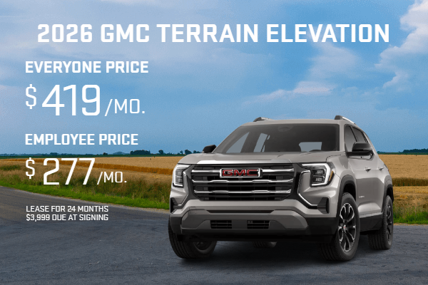 2026 GMC Terrain Elevation