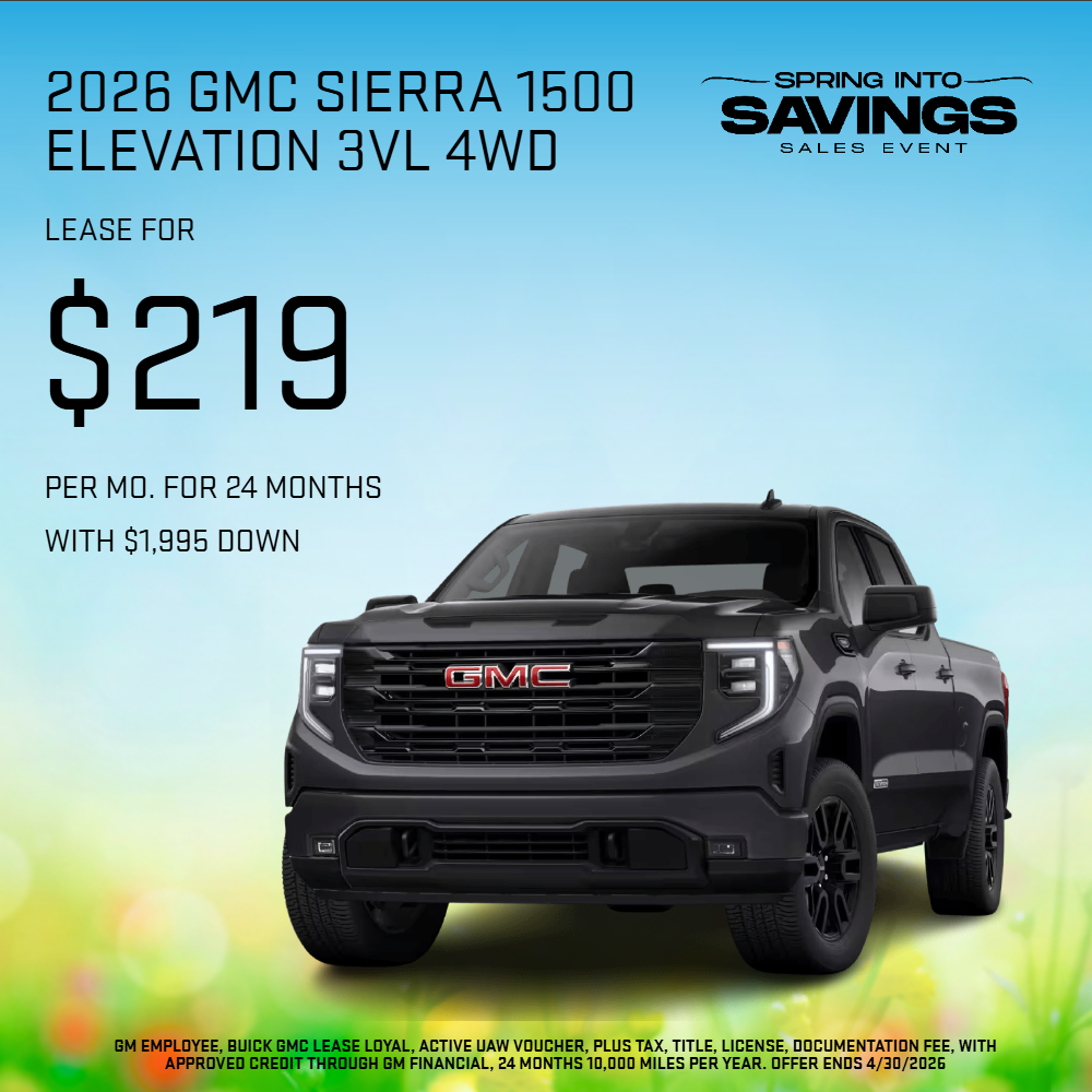 2026 GMC Sierra 1500 Elevation 3VL 4WD